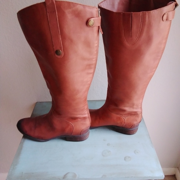 EUC Sam Edelman Womens Ryan Leather Riding Boots sz.8.5 - Picture 6 of 13